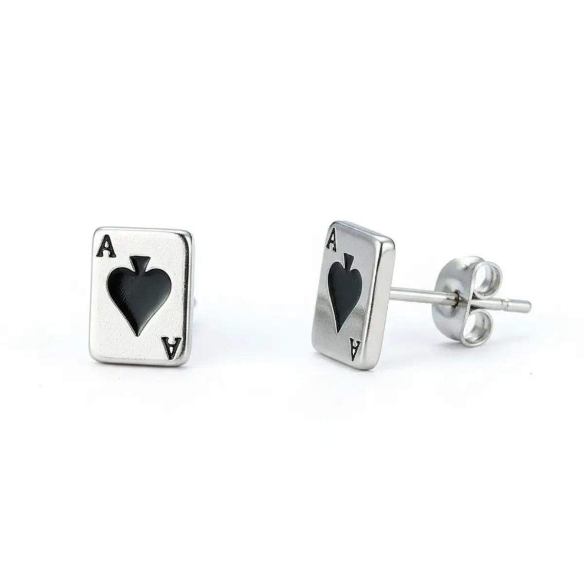 Ace Stud Earrings - Image 3