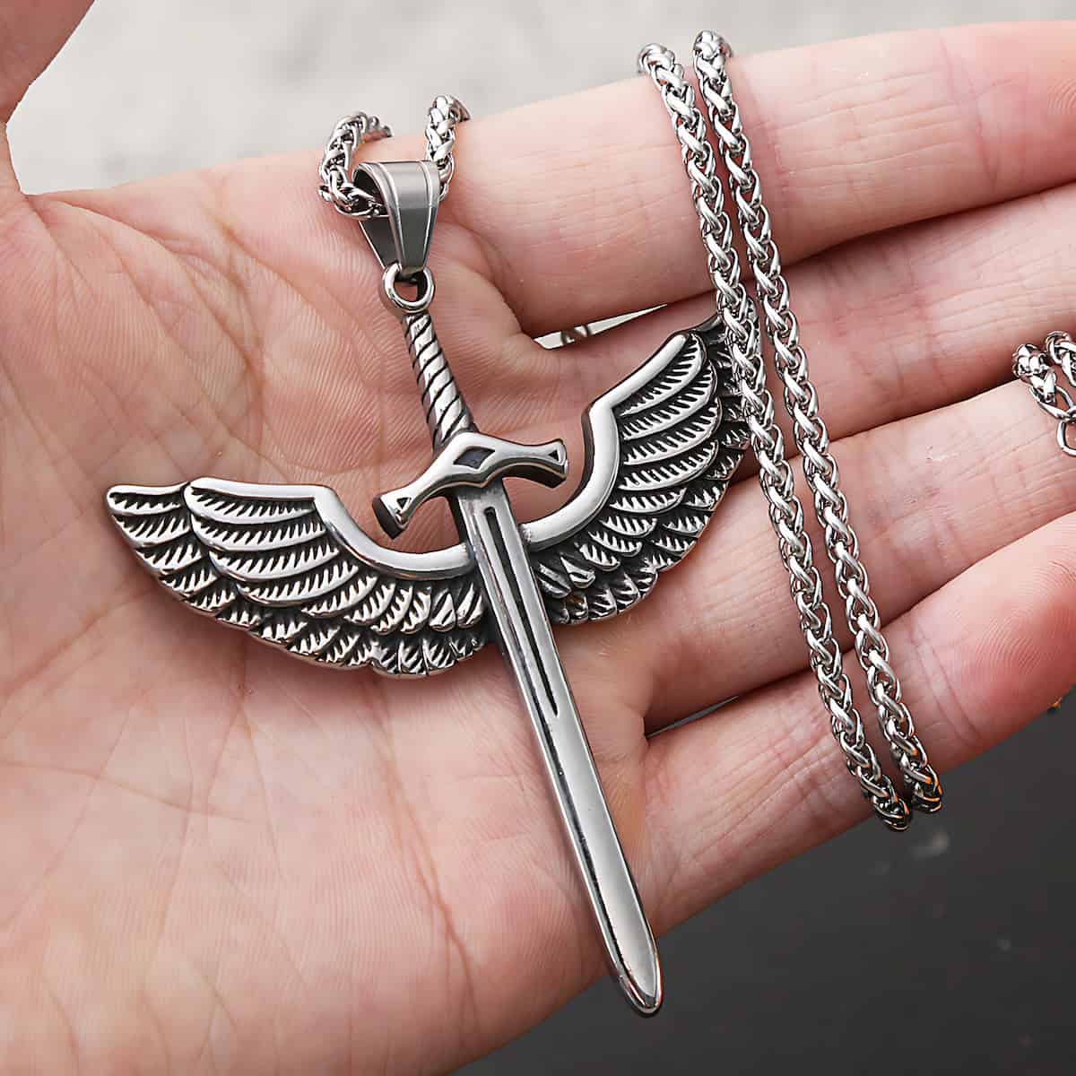 Angel Wing Pendant - Image 3