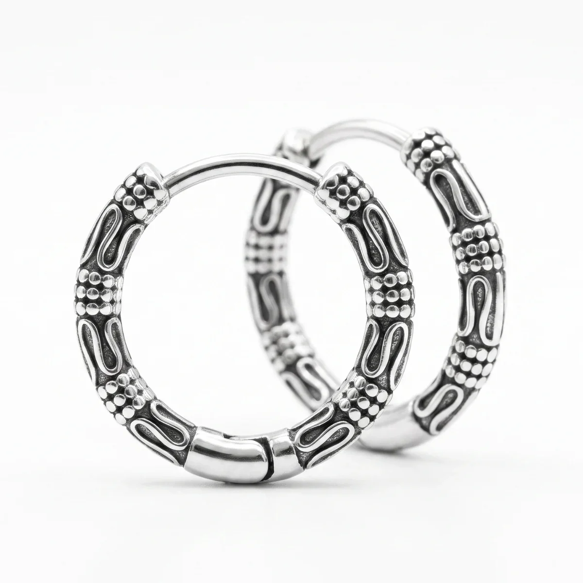 Bali Hoop Earrings - Image 4