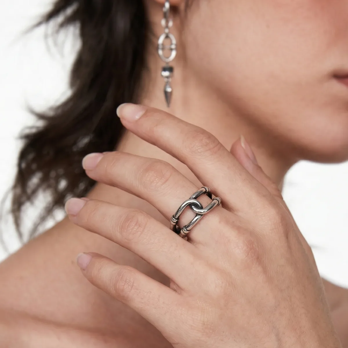 Bamboo Knot Ring - Image 2