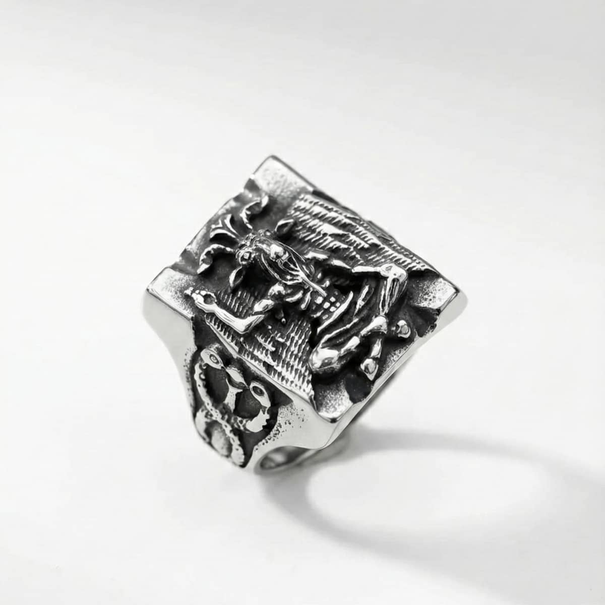 Baphomet Goat Ring - Image 3