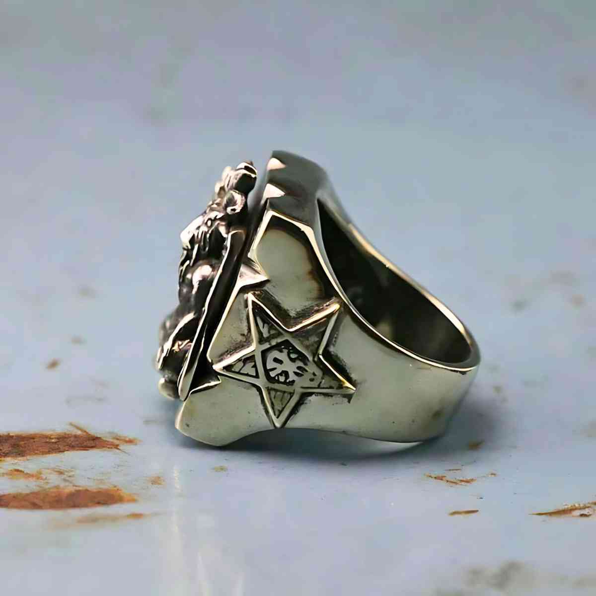 Baphomet Goat Ring - Image 7