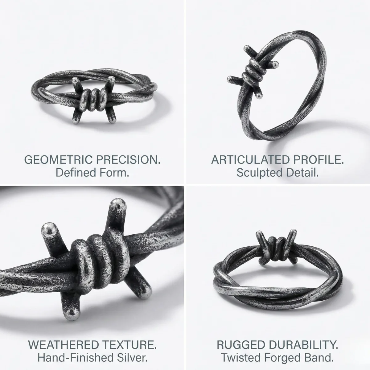 Barbed Wire Ring - Image 5
