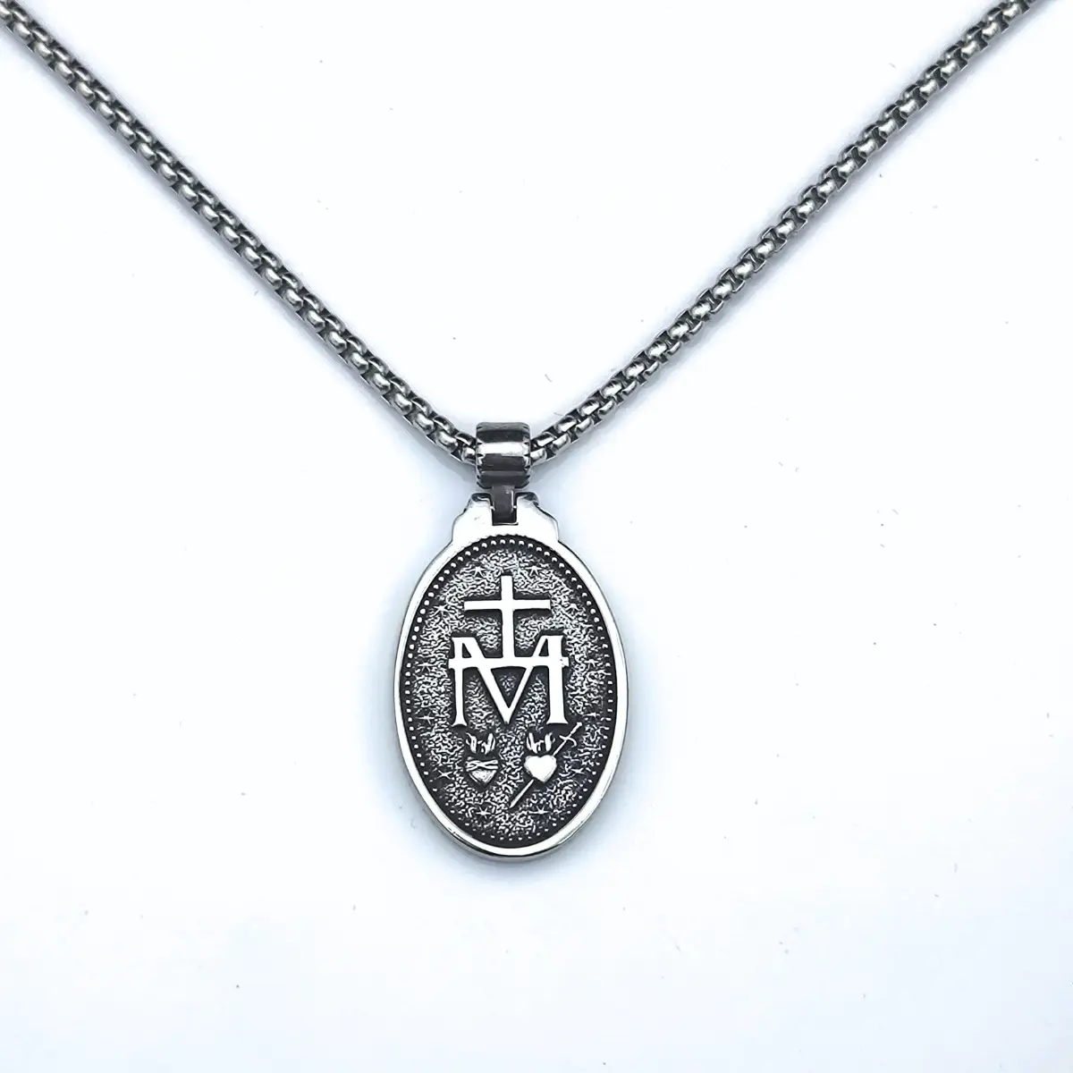 Blessed Mother Mary Necklace - Image 3