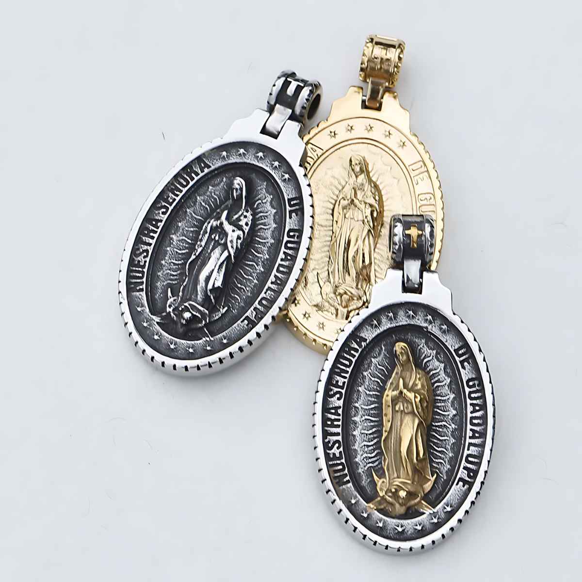 Blessed Mother Mary Necklace - Image 4