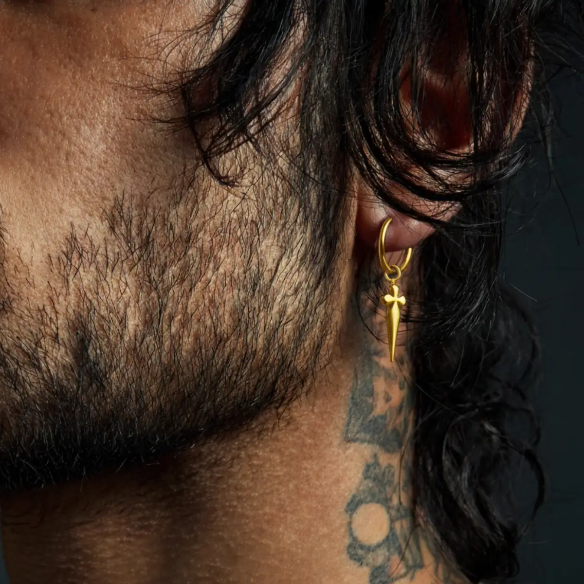 Men's Dagger Earrings - Image 6