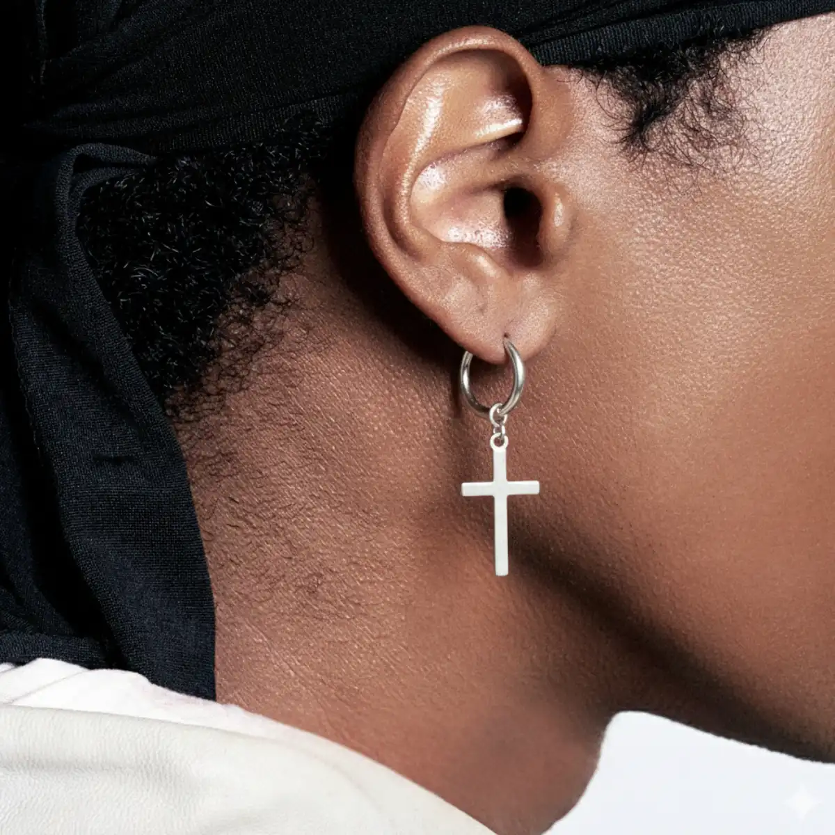 Dangling Cross Earrings - Image 3