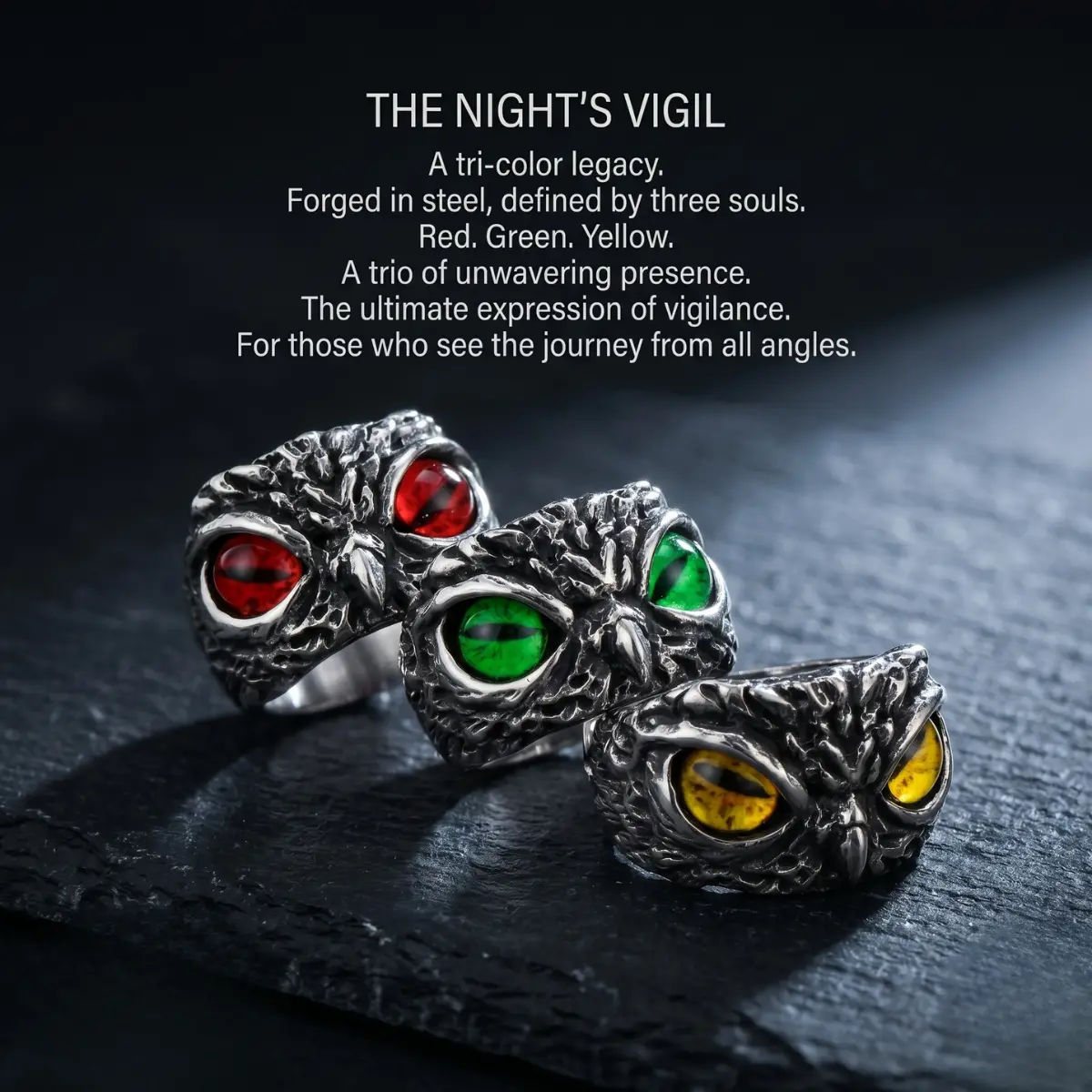 Demon Owl Eye Ring - Image 4