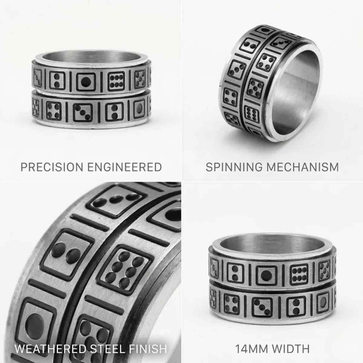 Dice Spinner Ring - Image 4