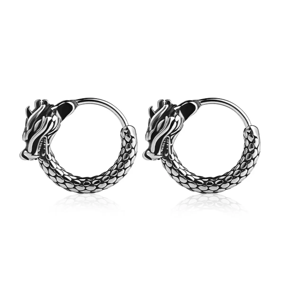 Dragon Earrings for Men - Image 5