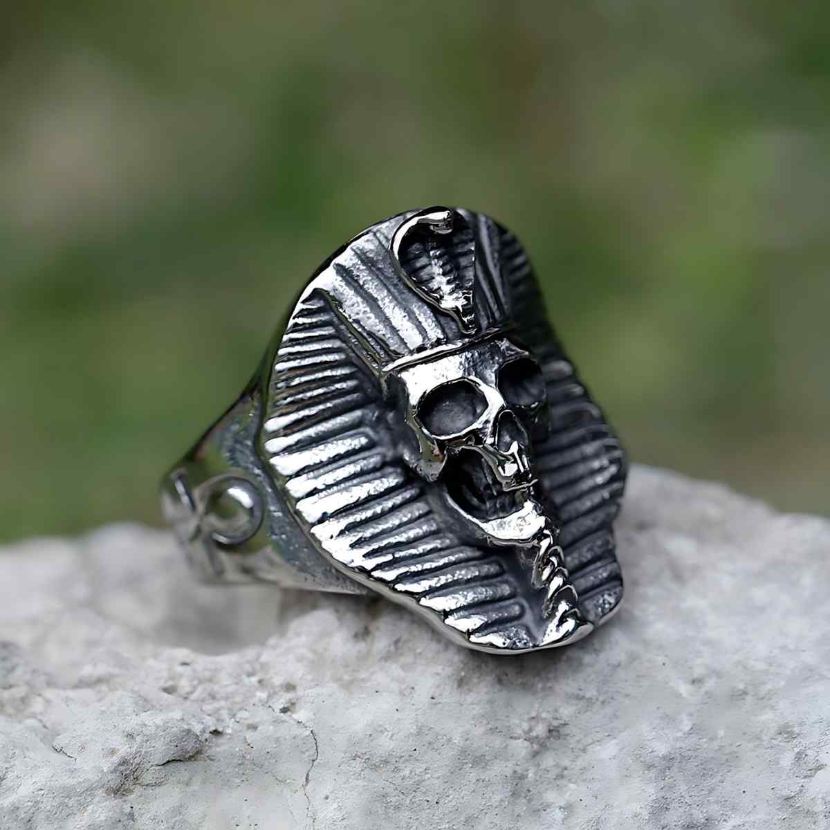 Pharaoh Skull Ring - Image 3