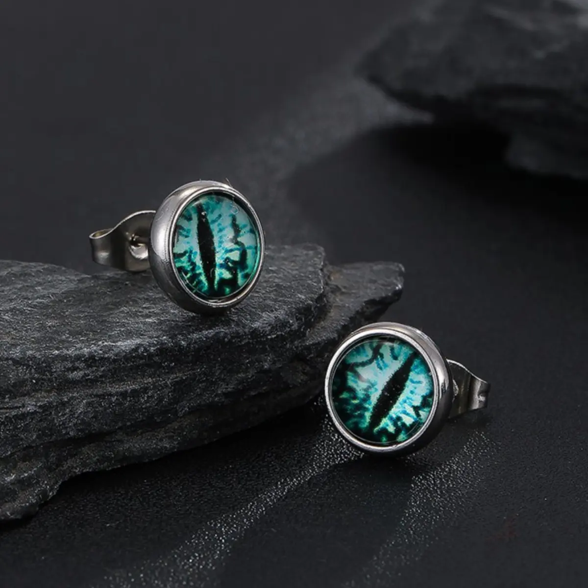 Eyeball Stud Earrings - Image 3