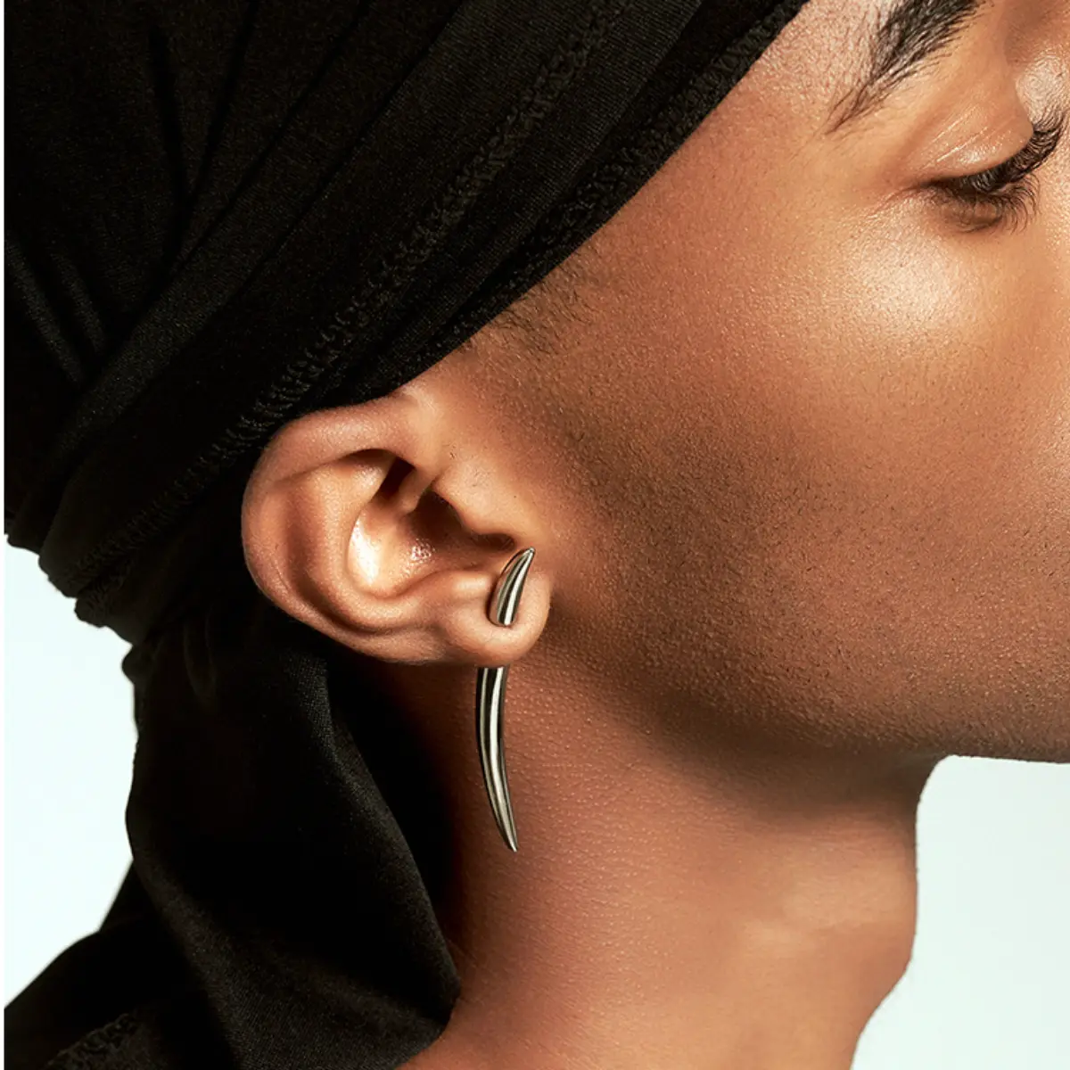 Fang Spike Stud Earrings - Image 3