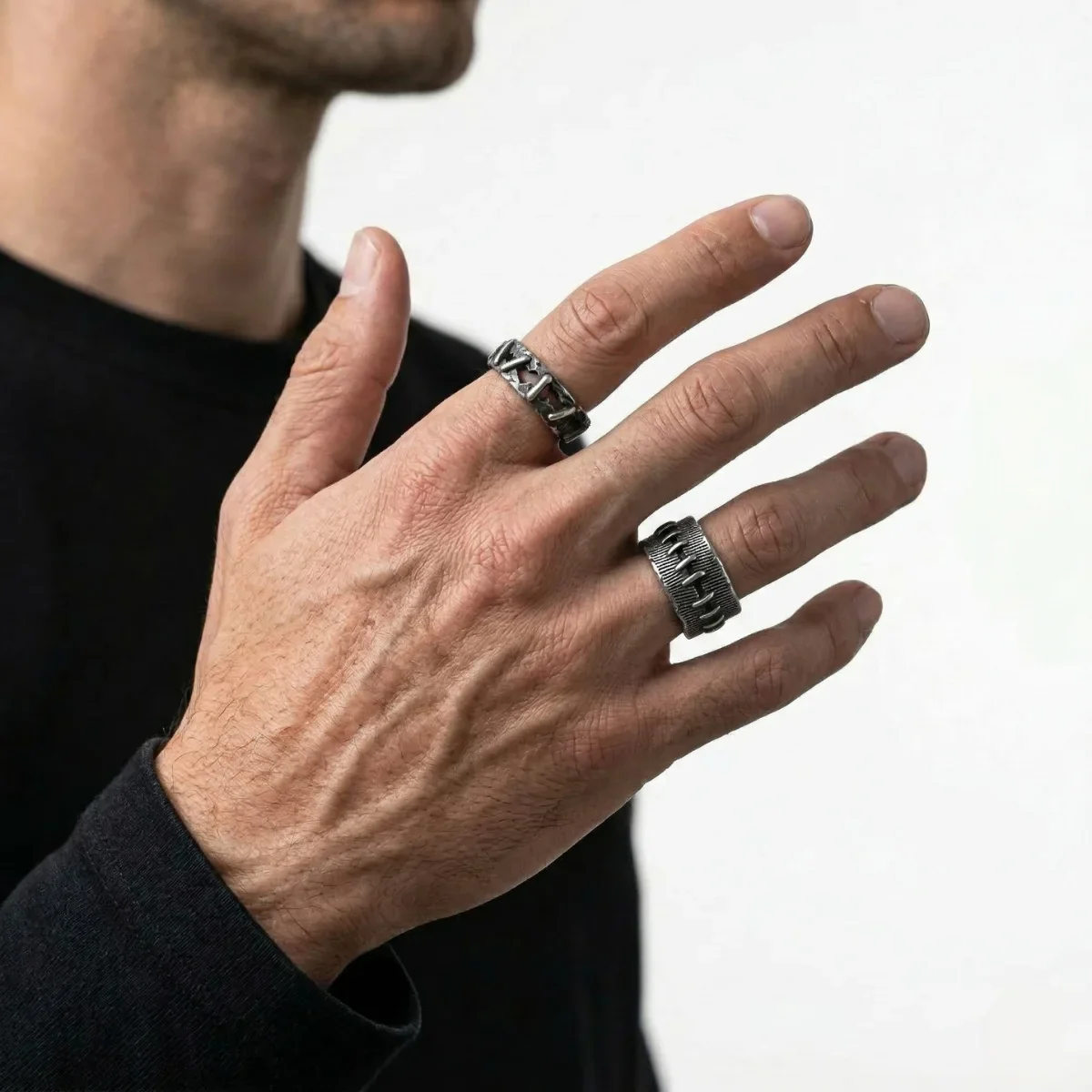 Grunge Band Ring - Image 2
