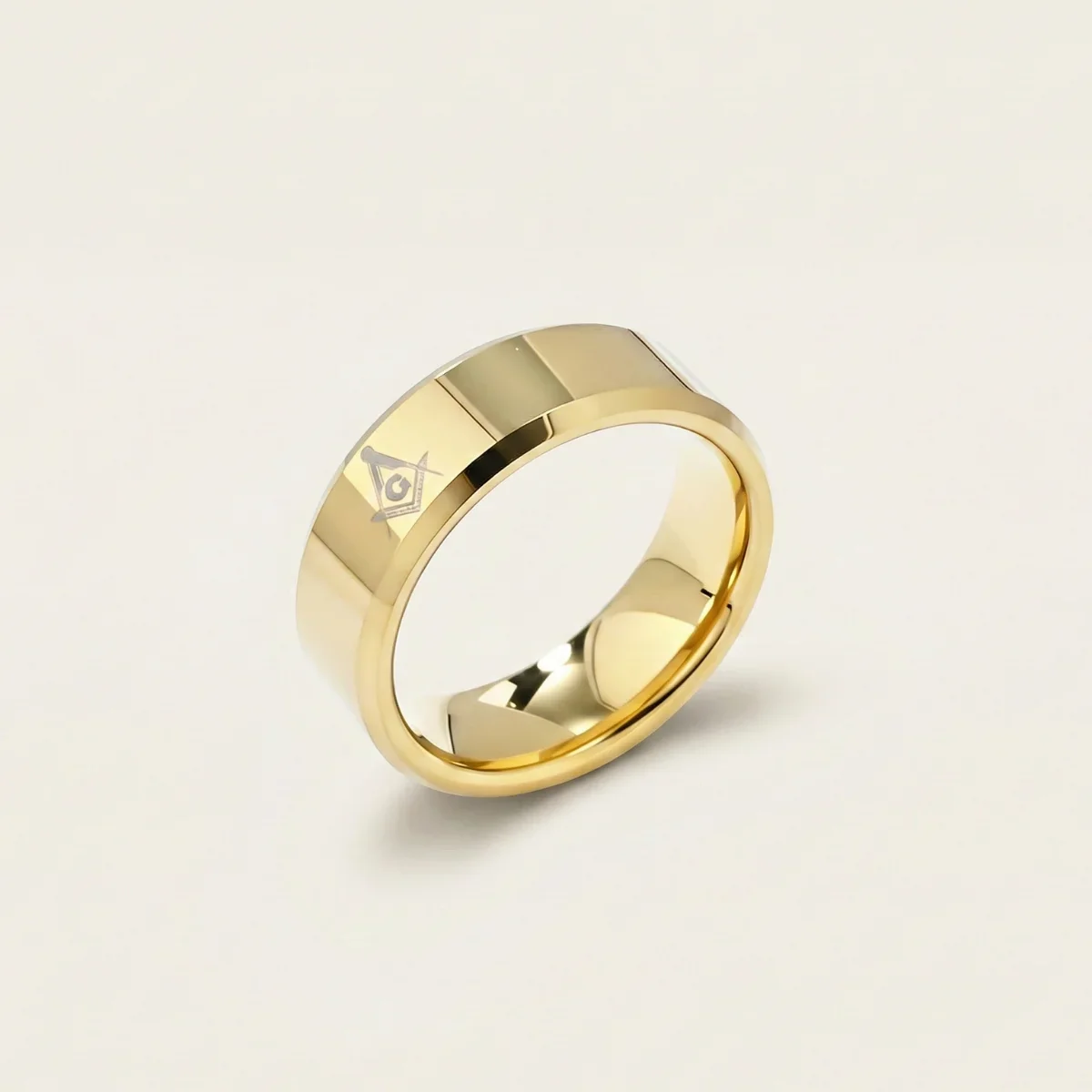Masonic Tungsten Ring - Image 7