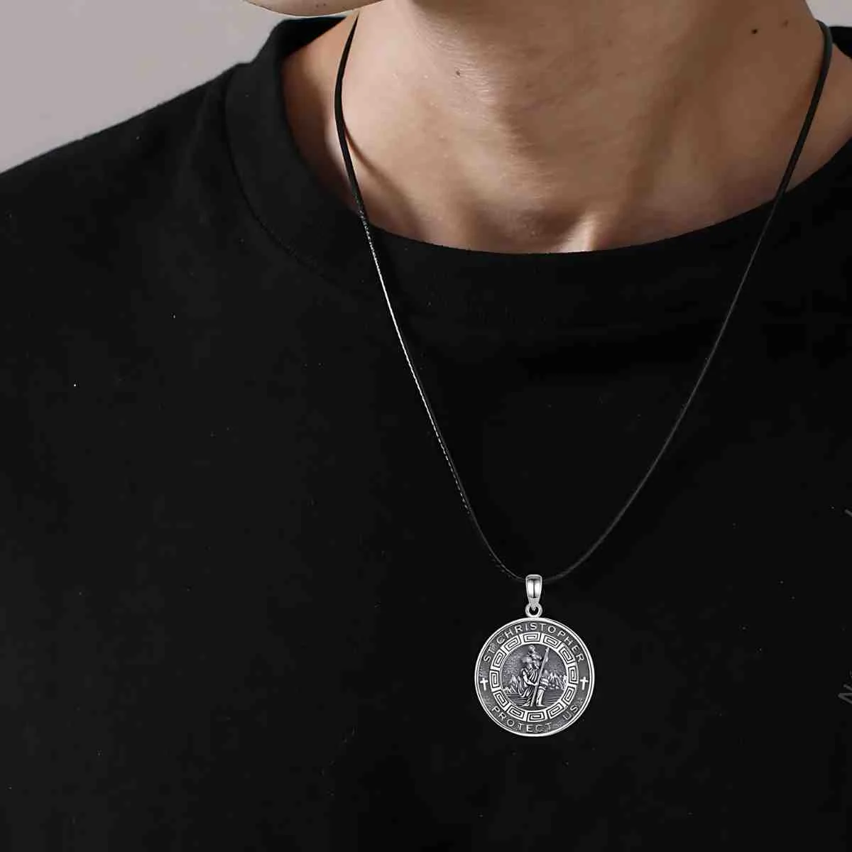 Men's St. Christopher Pendant - Image 5