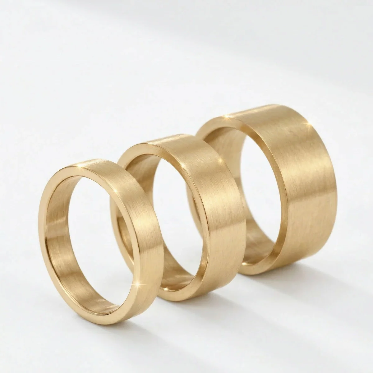 Minimalist Wedding Band - Image 9