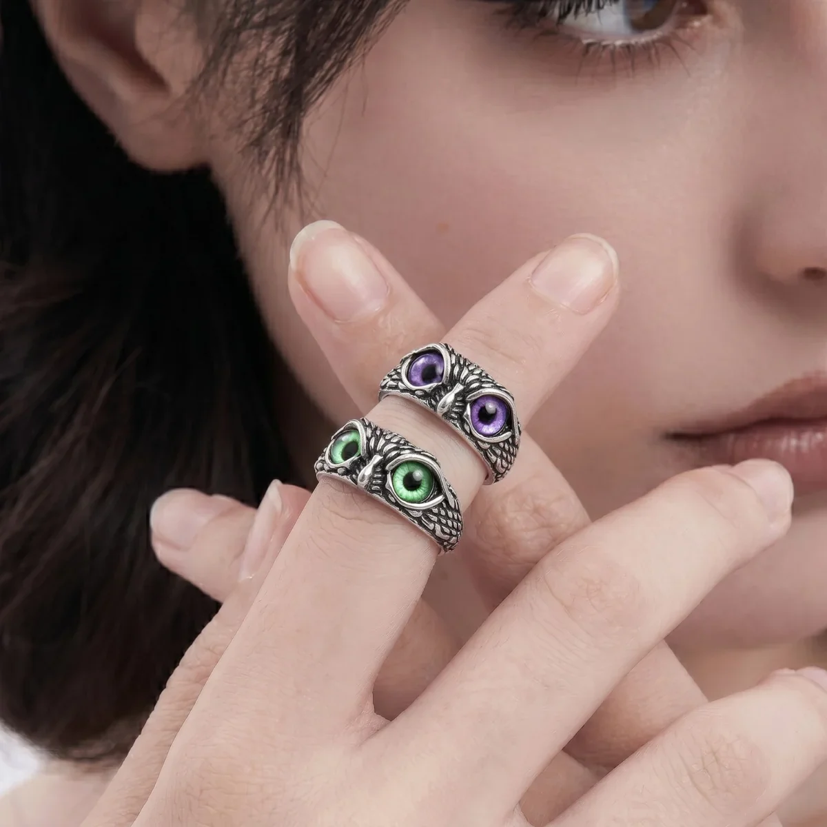 Mystic Owl Eye Ring - Image 4