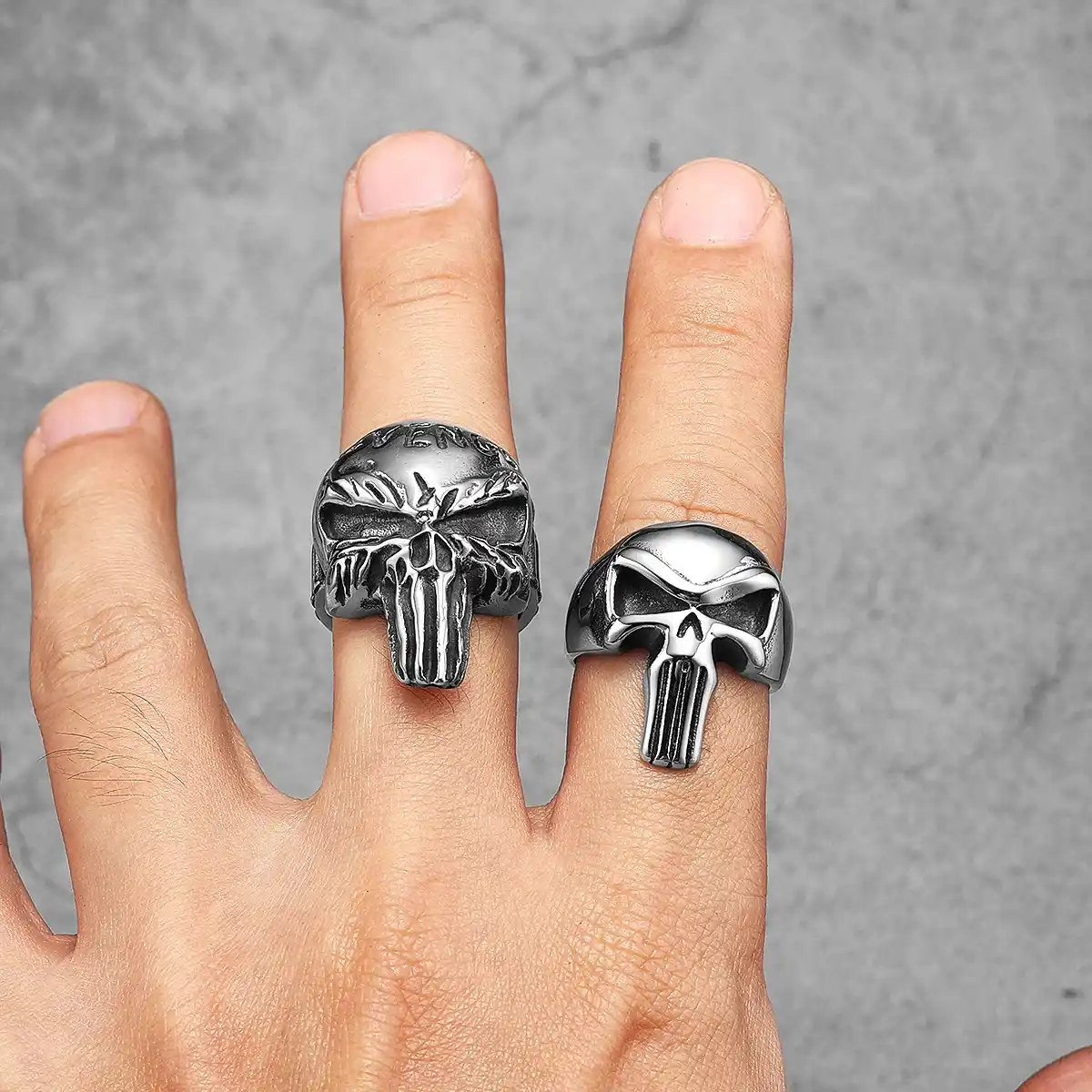 Punisher Skull Ring - Image 3