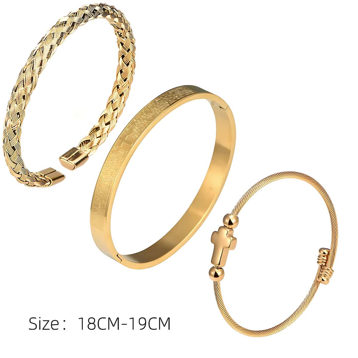 Luxury Set Mens Scripture Bracelet - Image 8