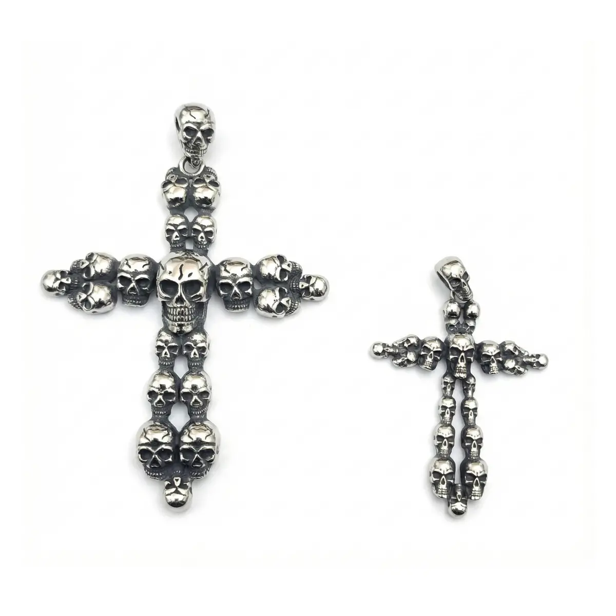 Skull Cross Necklace - Image 11