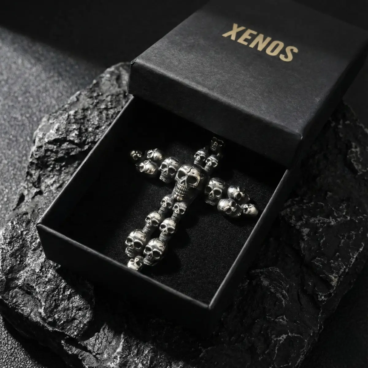 Skull Cross Necklace - Image 13