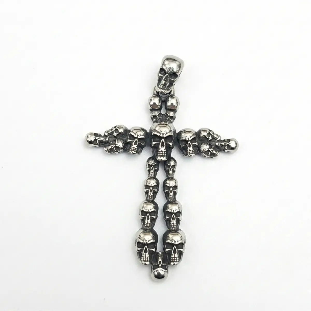 Skull Cross Necklace - Image 4