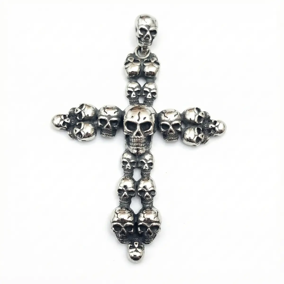 Skull Cross Necklace - Image 8