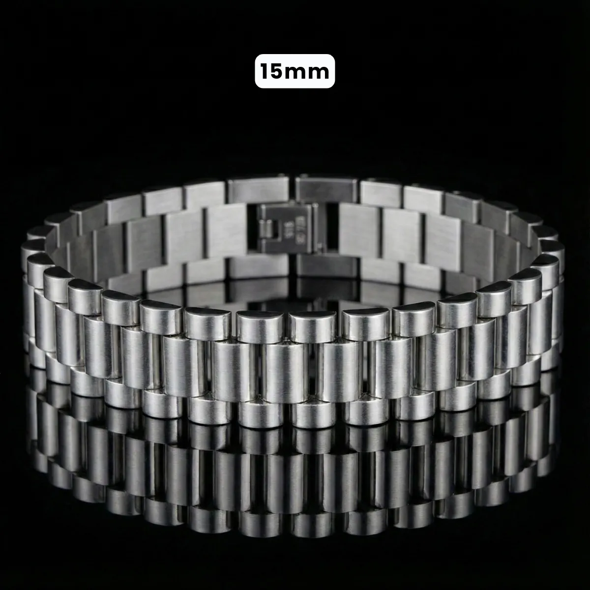 Stainless Steel Watch Band Chain Bracelet - Image 6