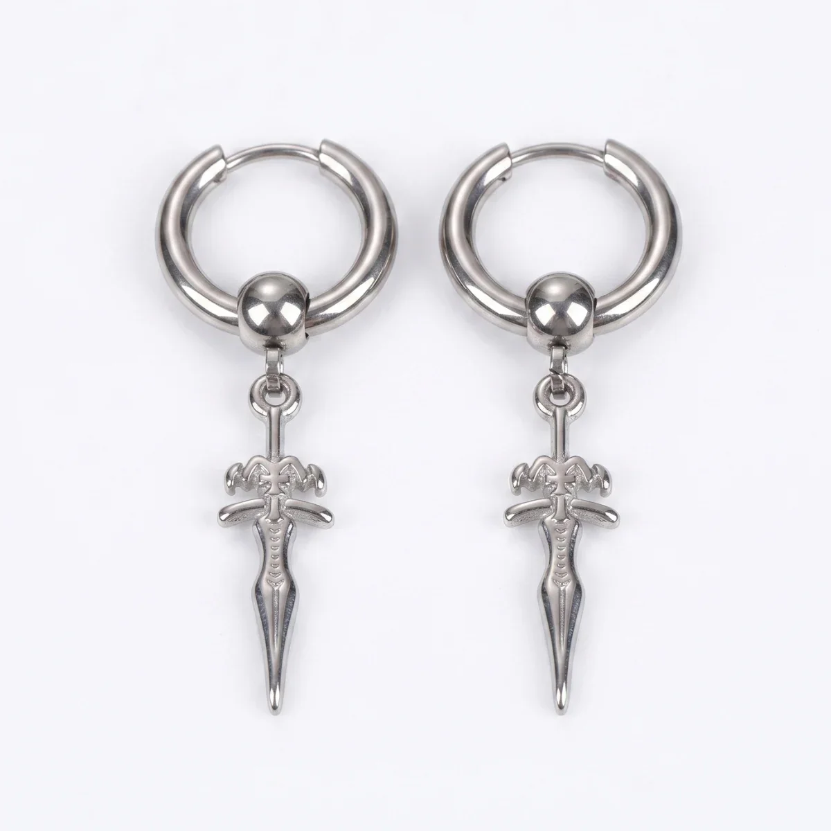Men's Sword Earrings - Image 5