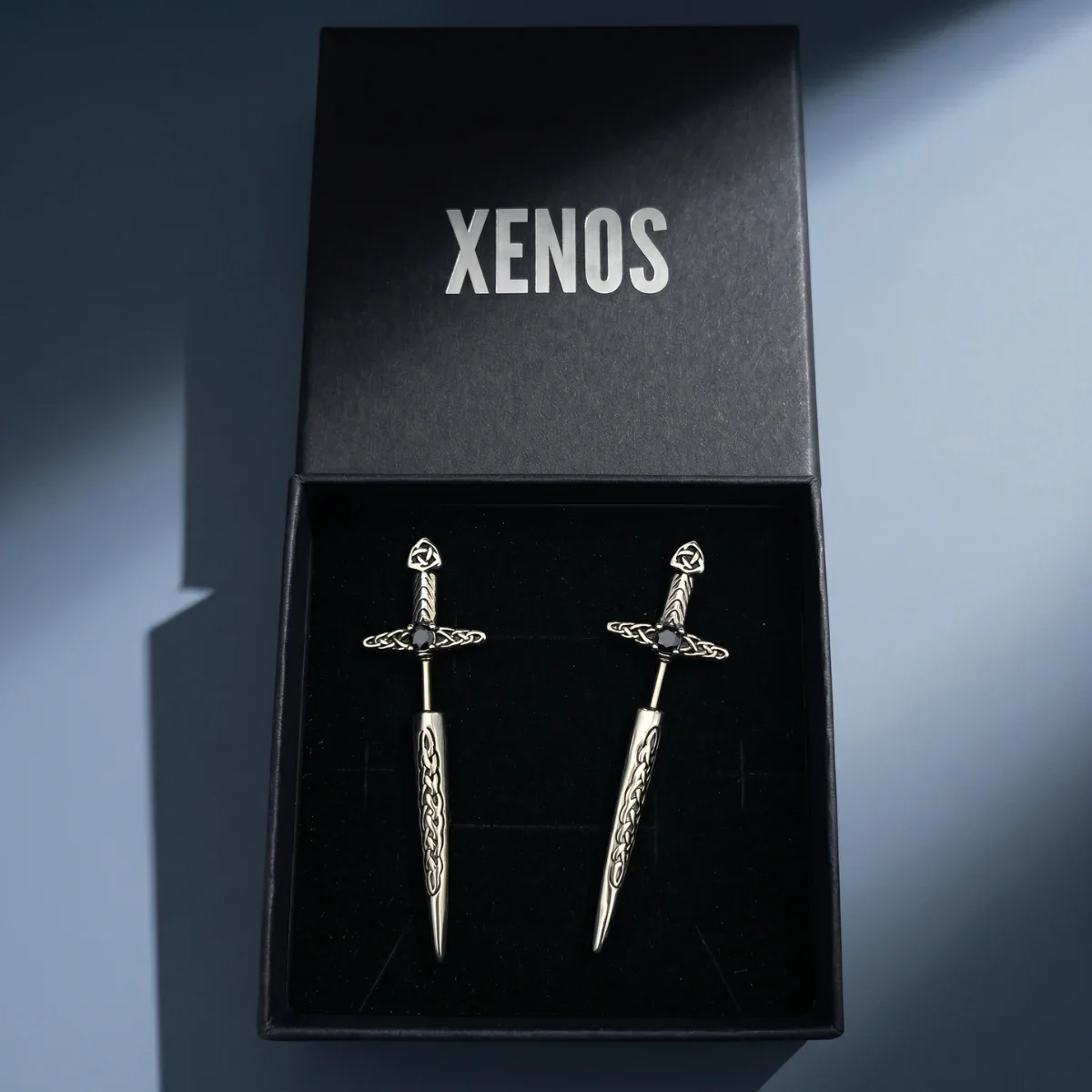Sword Earrings Through Ear - Image 11