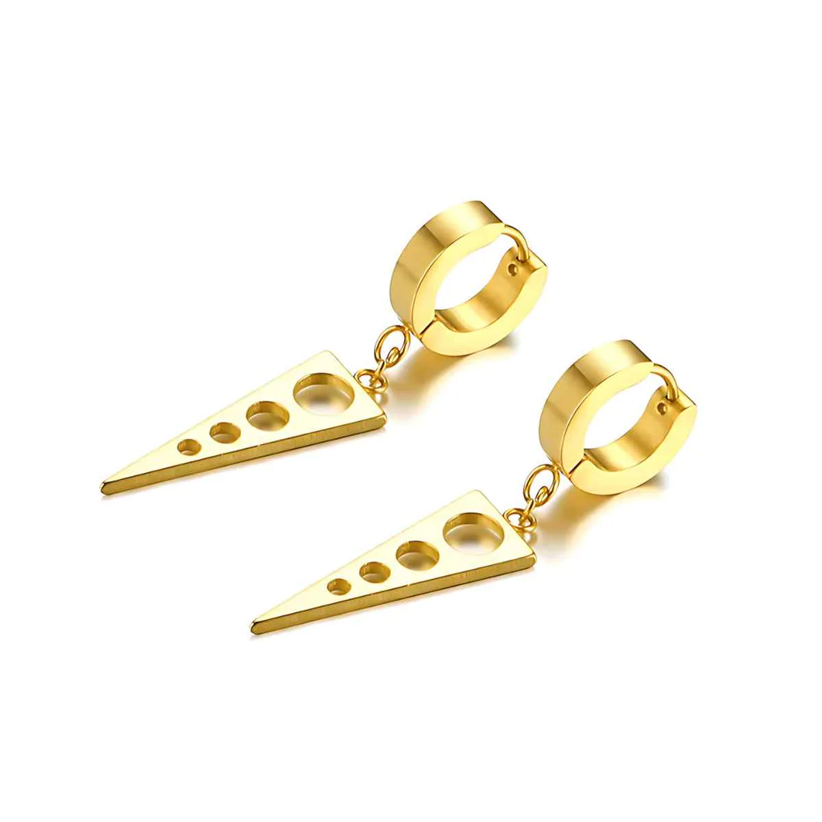 Triangle Dangle Earrings - Image 5