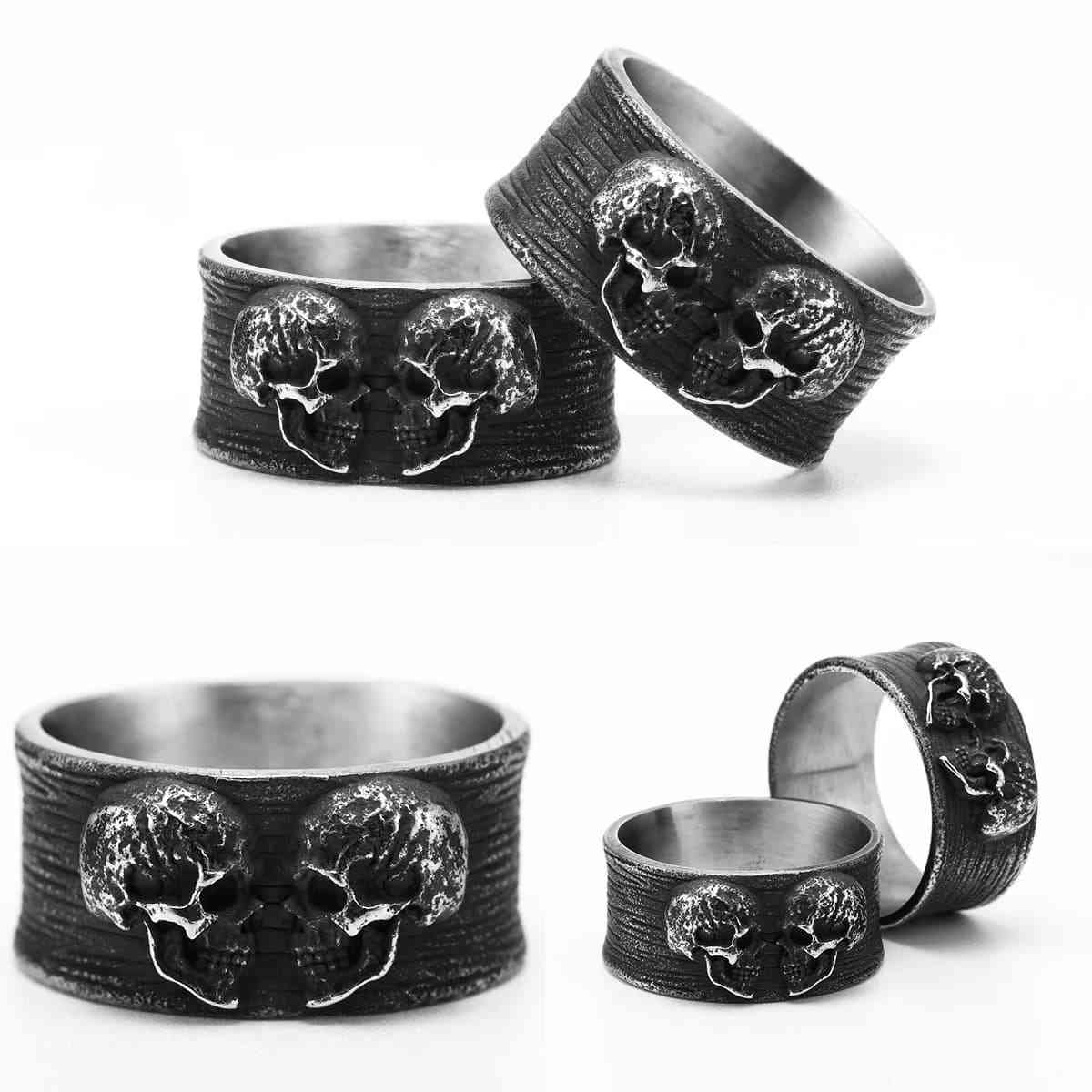 Twin Skull Ring - Image 4