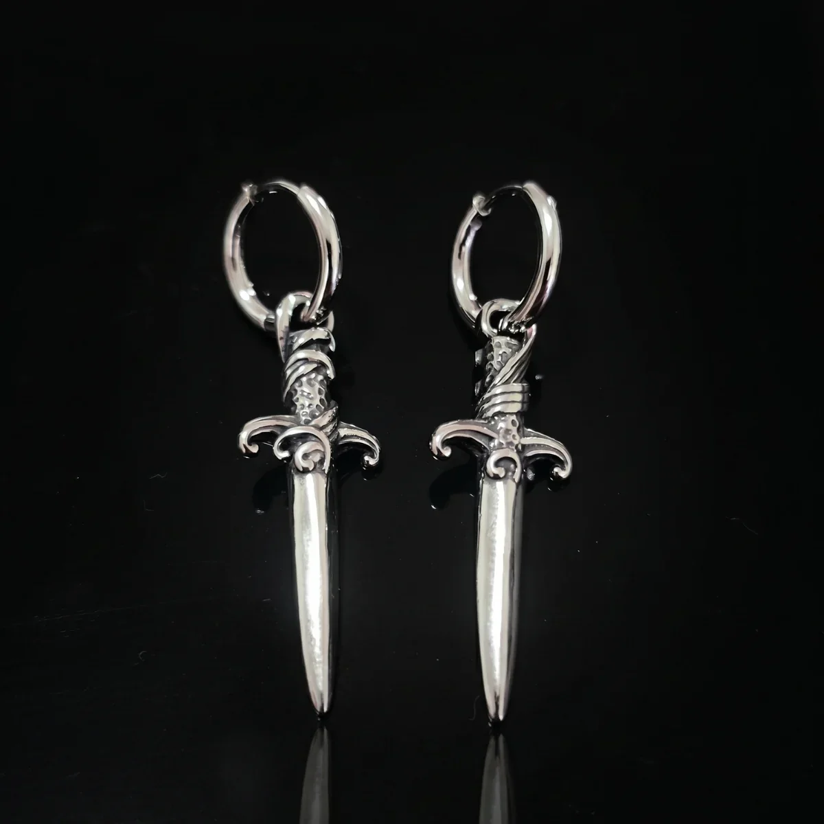 Viking Dagger Earrings