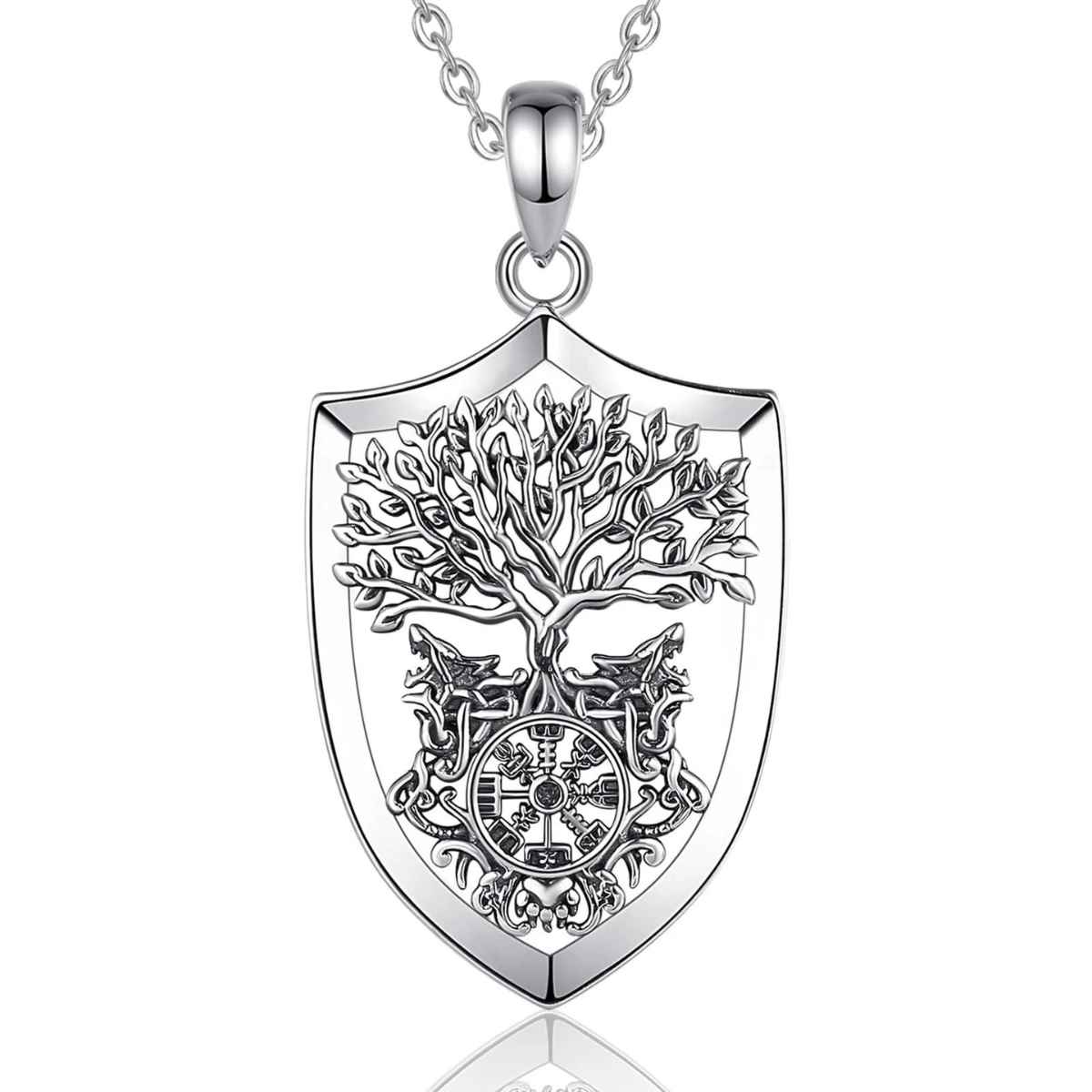 Yggdrasil Shield Pendant - Image 4